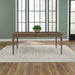 Hickory Grove Rectangular Leg Table image