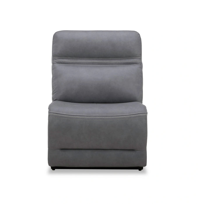 Cooper Armless Chair - Blue Gray image