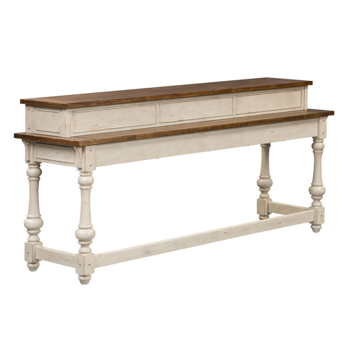 Morgan Creek 4 Piece Console Set (1-Console 3-Stools) image