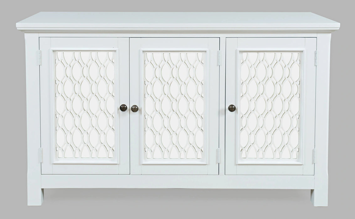 Isabella 54 inch Mirrored Accent Cabinet