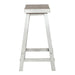 Creations 24 Inch Sawhorse Counter Stool - White image