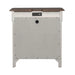 Ivy Hollow 3 Drawer Nightstand w/ Charging Station in Weathered Linen image