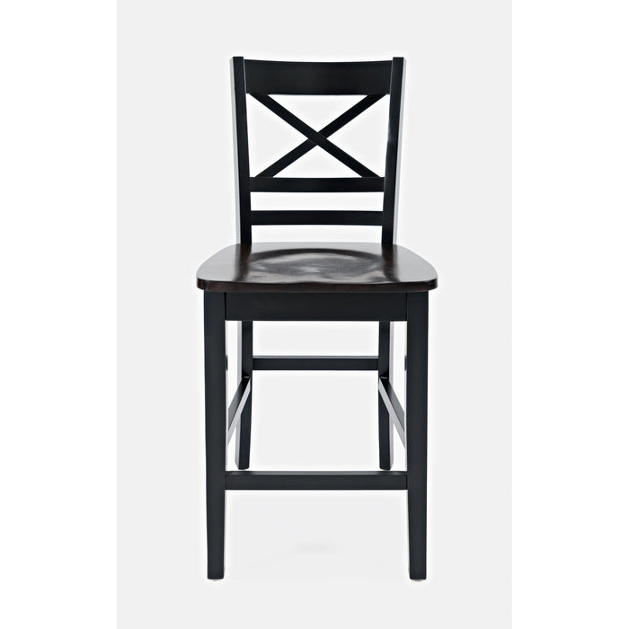 Asbury Park X Back Stool