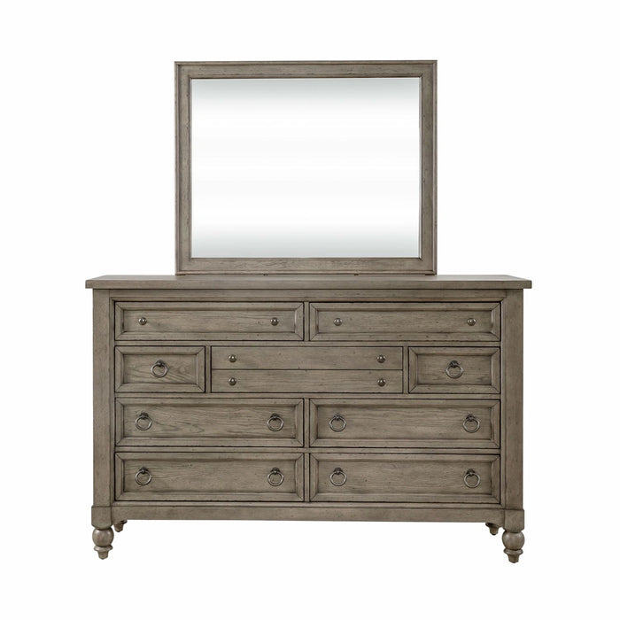 Americana Farmhouse Dresser & Mirror image
