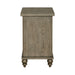 Americana Farmhouse Chair Side Table in Dusty Taupe image