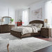 Avalon King Panel Storage Bed, Dresser & Mirror, NS image