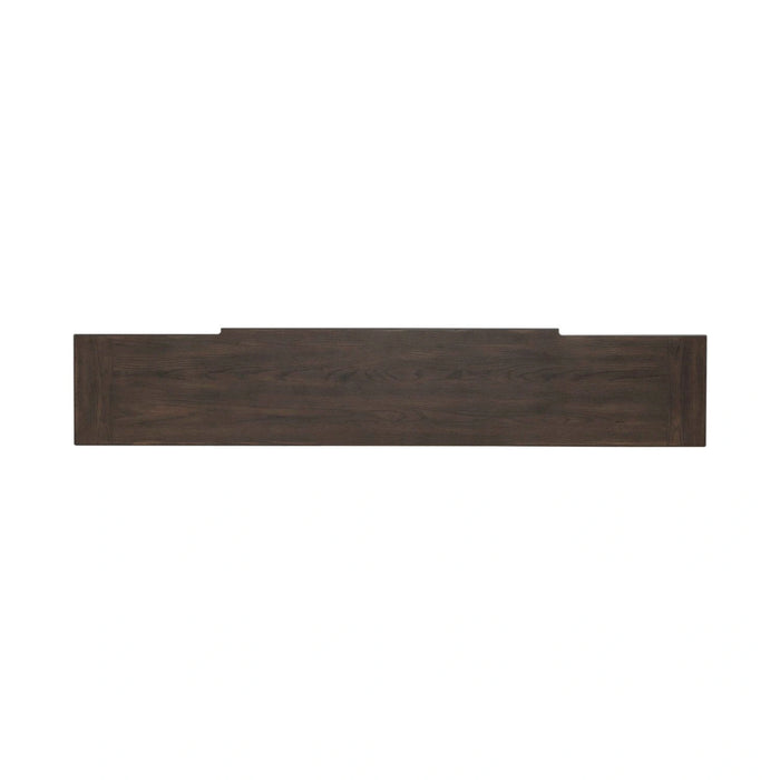 Paradise Valley Hall Console Table in Saddle Brown EST SHIP TIME APPX 4 WEEKS image