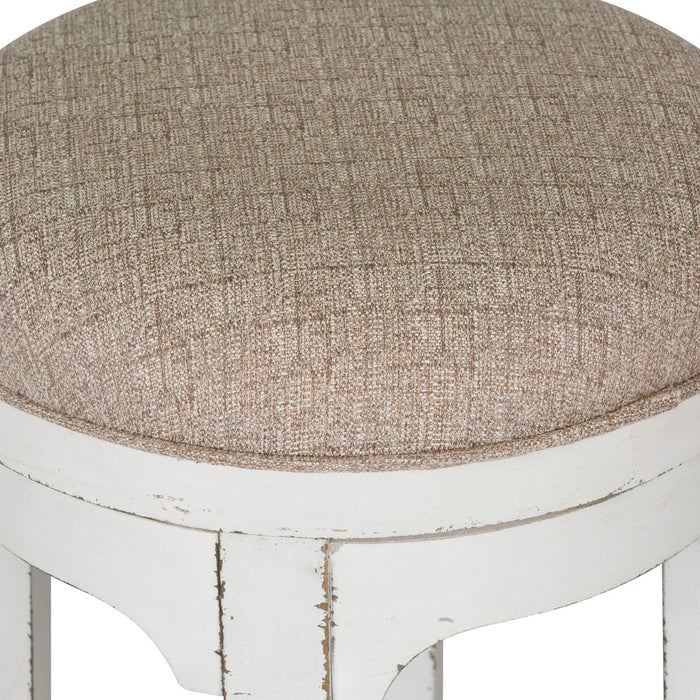 Magnolia Manor Console Swivel Stool in Antique White image