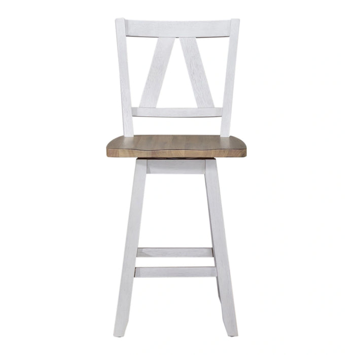Lindsey Farm Counter Height Swivel Chair (RTA) image