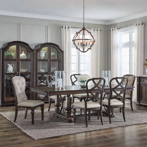 Provence Park Alt 7 Piece Trestle Table Set image