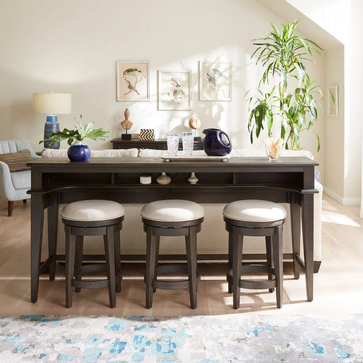 Mill Creek Console Bar Table in Peppercorn image
