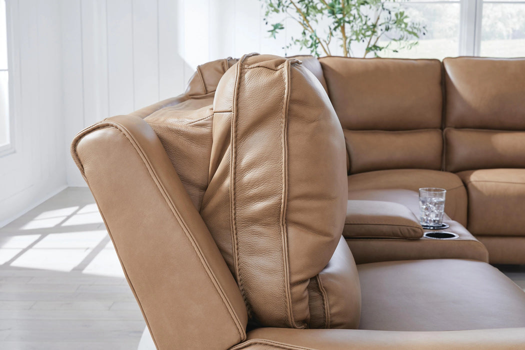 DeepWakes Power Reclining Sectional with Chaise