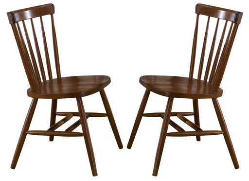 Liberty Furniture Creations II Copenhagen Side Chair in Tobacco Finish (Set of 2) image