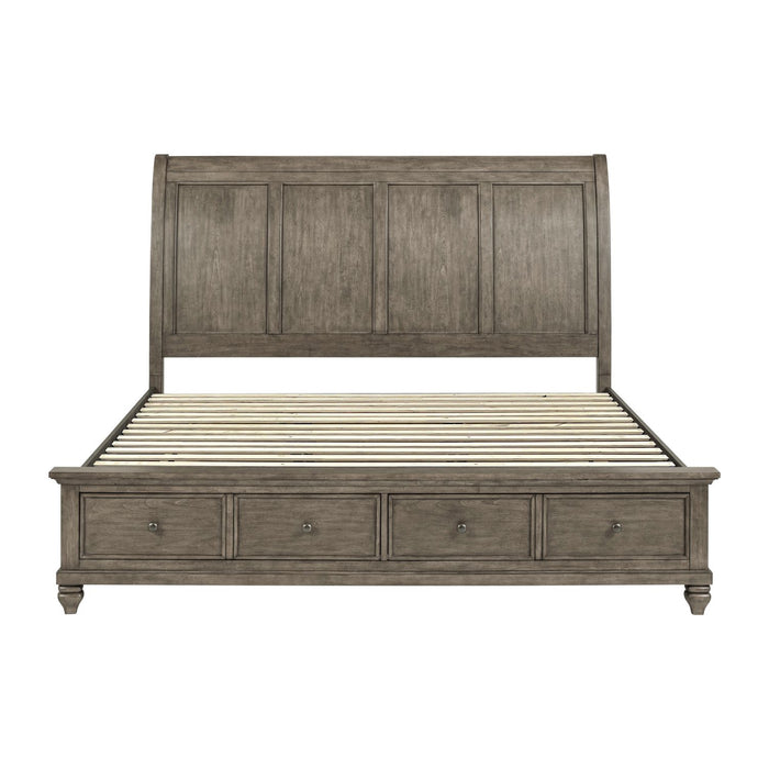 Twin Lakes King Storage Bed - Plourde Furniture Co (Caribou, ME)