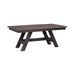 Lawson Pedestal Table in Weathered Gray 116GY-P4090 - Plourde Furniture Co (Caribou, ME)