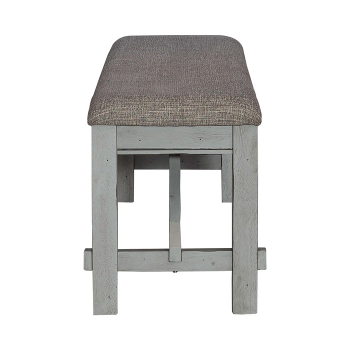 Newport Dining Bench in Smokey Grey - Plourde Furniture Co (Caribou, ME)