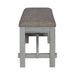 Newport Dining Bench in Smokey Grey - Plourde Furniture Co (Caribou, ME)