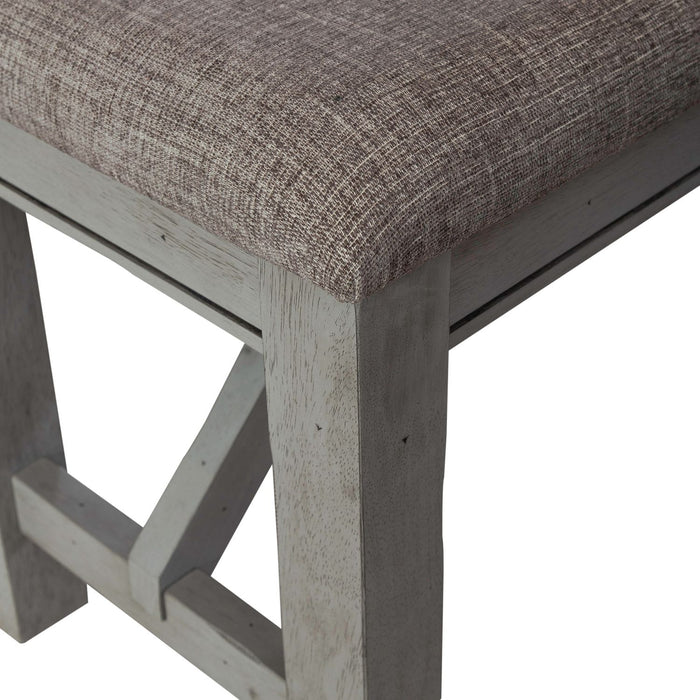 Newport Dining Bench in Smokey Grey - Plourde Furniture Co (Caribou, ME)
