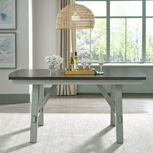 Liberty Furniture Newport Gathering Table in Smokey Grey image