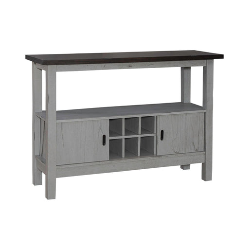 Newport Server in Smokey Grey - Plourde Furniture Co (Caribou, ME)