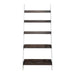 Farmhouse Leaning Bookcase in White/Oak - Plourde Furniture Co (Caribou, ME)