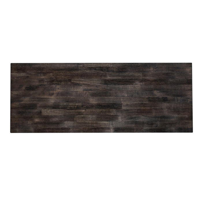 Farmhouse Server in White/Oak - Plourde Furniture Co (Caribou, ME)