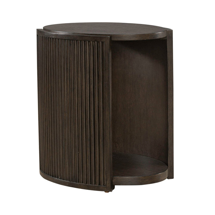 City View Chairside Table in Coffee Bean - Plourde Furniture Co (Caribou, ME)