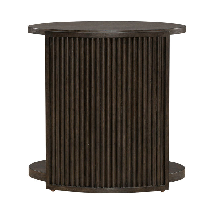 City View Chairside Table in Coffee Bean - Plourde Furniture Co (Caribou, ME)