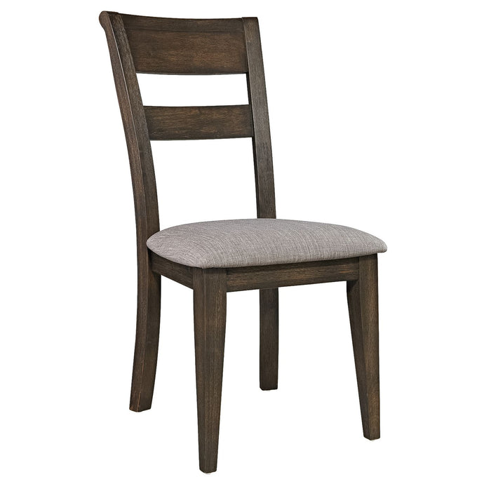 Double Bridge 6 Piece Trestle Table Set - Plourde Furniture Co (Caribou, ME)
