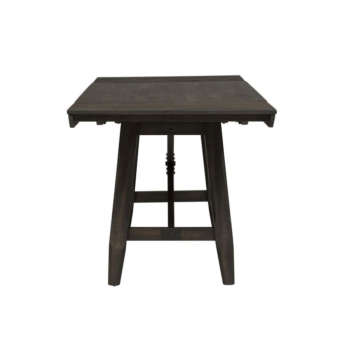 Double Bridge Trestle Table Set - Plourde Furniture Co (Caribou, ME)