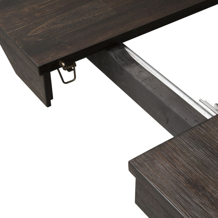 Double Bridge Trestle Table Set - Plourde Furniture Co (Caribou, ME)