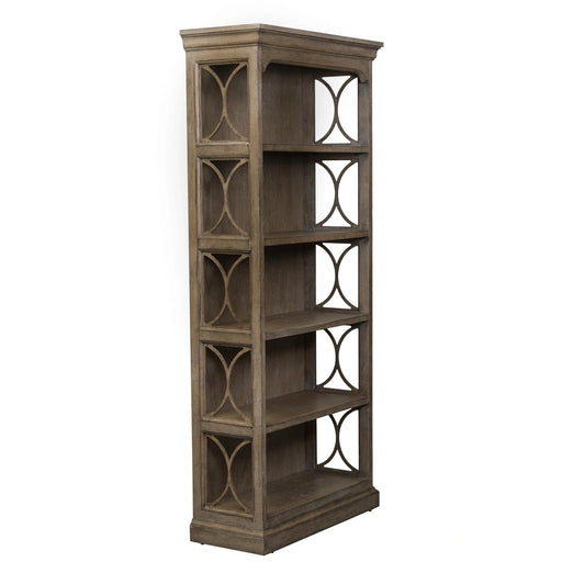 Simply Elegant Bookcase in Heathered Taupe image