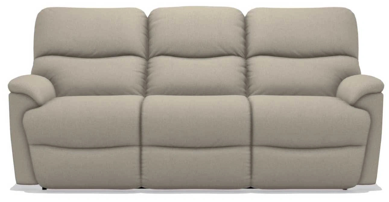 La-Z-Boy Trouper Pewter Power Reclining Sofa w/ Headrest