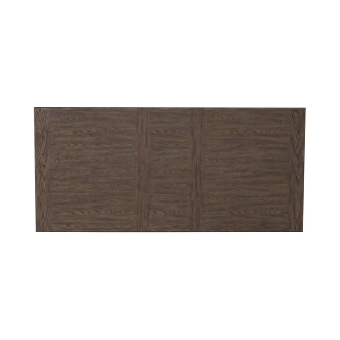 Paradise Valley Rectangular Leg Table in Saddle Brown image