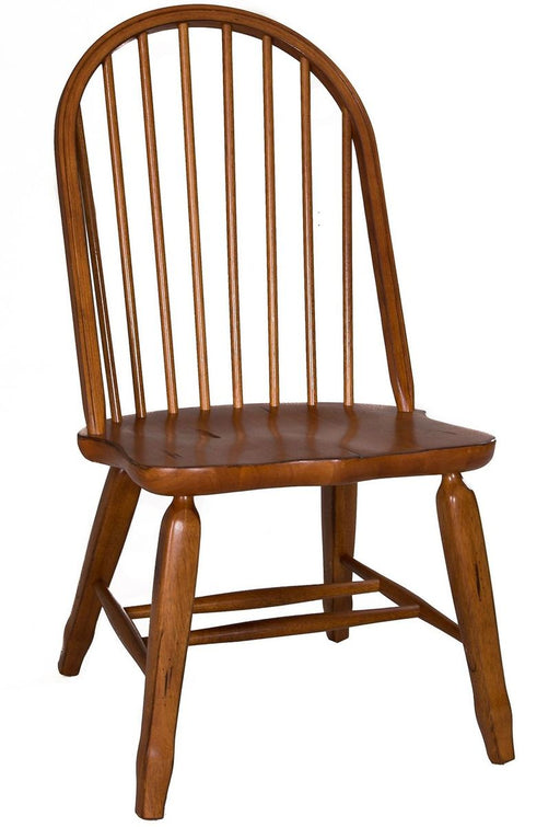 Liberty Furniture Treasures Bow Back Side Chair in Oak (Set of 2) image