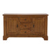 Treasures Buffet in Rustic Oak Finish - Plourde Furniture Co (Caribou, ME)
