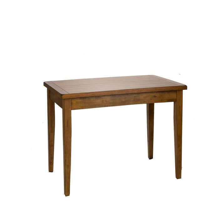 Treasures Rectangular Leg Table - Oak - Plourde Furniture Co (Caribou, ME)