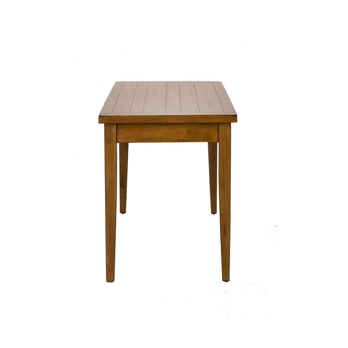 Treasures Rectangular Leg Table - Oak - Plourde Furniture Co (Caribou, ME)