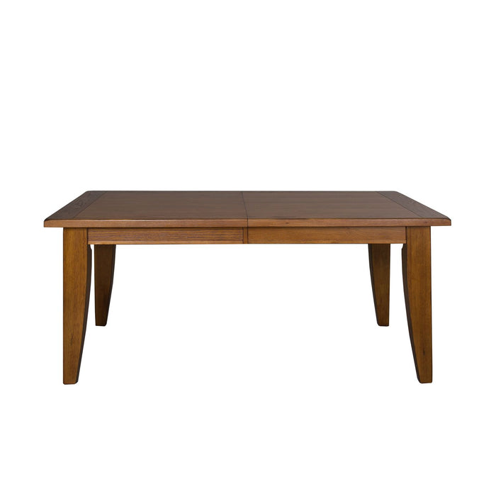 Treasures Rectangular Leg Table - Oak - Plourde Furniture Co (Caribou, ME)