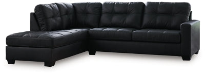 Barlin Mills Sectional with Chaise - Plourde Furniture Co (Caribou, ME)