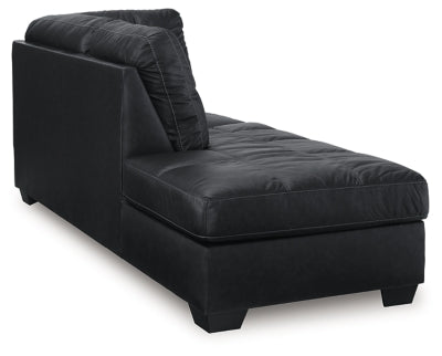 Barlin Mills Sectional with Chaise - Plourde Furniture Co (Caribou, ME)