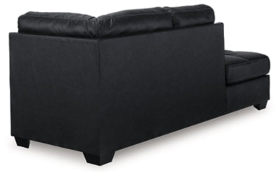 Barlin Mills Sectional with Chaise - Plourde Furniture Co (Caribou, ME)