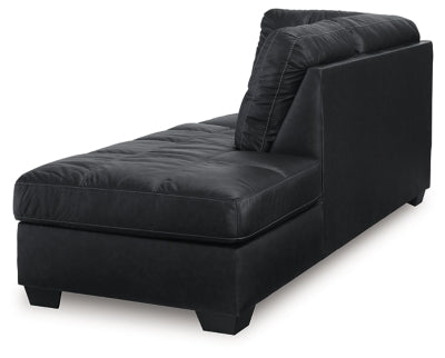 Barlin Mills Sectional with Chaise - Plourde Furniture Co (Caribou, ME)