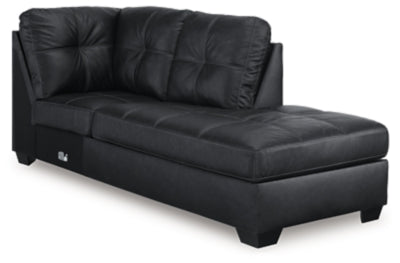Barlin Mills Sectional with Chaise - Plourde Furniture Co (Caribou, ME)