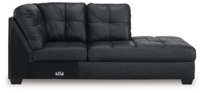 Barlin Mills Sectional with Chaise - Plourde Furniture Co (Caribou, ME)