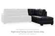 Barlin Mills Sectional with Chaise - Plourde Furniture Co (Caribou, ME)