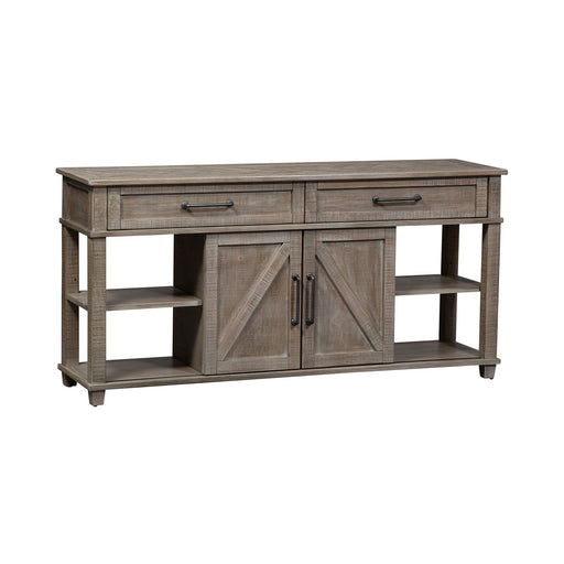 Parkland Falls Sofa Table in Weathered Taupe - Plourde Furniture Co (Caribou, ME)