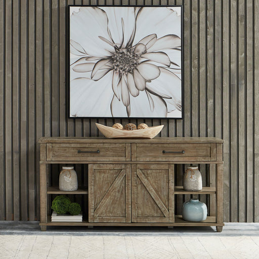 Liberty Parkland Falls Sofa Table in Weathered Taupe image