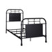 Liberty Furniture Vintage Series Twin Metal Bed in Black image