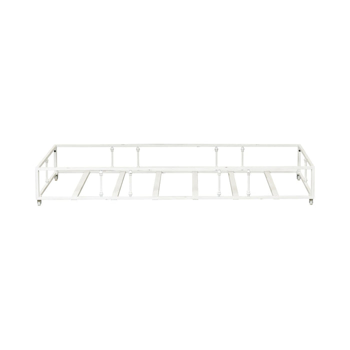 Vintage Series Twin Metal Trundle in Antique White - Plourde Furniture Co (Caribou, ME)